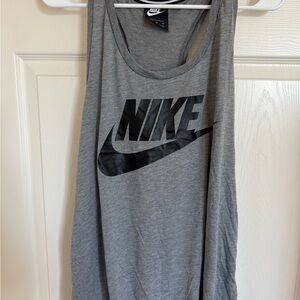 Nike Women's Heather Gray Tank Top